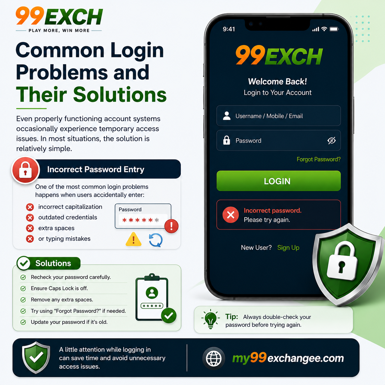 Common login issues and solutions