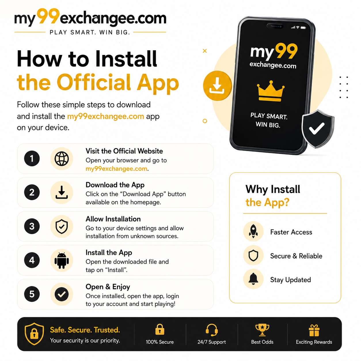 How to Install the Official App