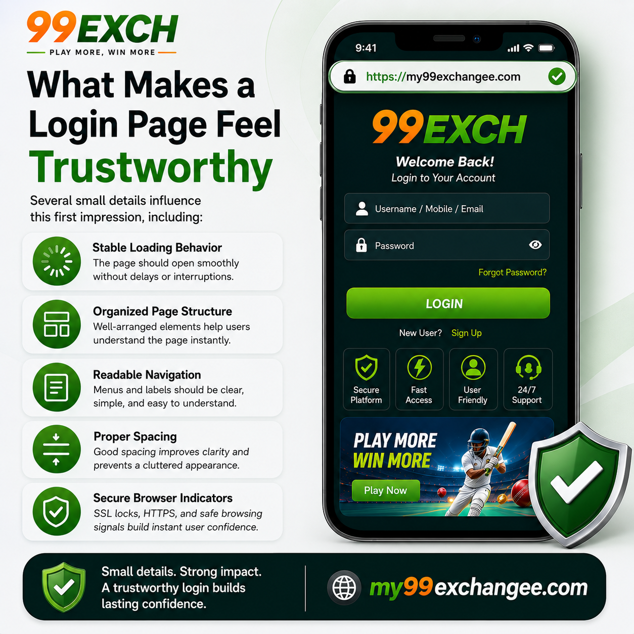 What Makes a Login Page Feel Trustworthy​
